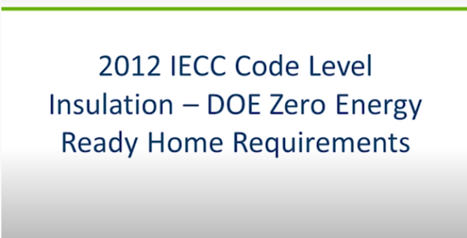 Level 1 Insulation Installation
